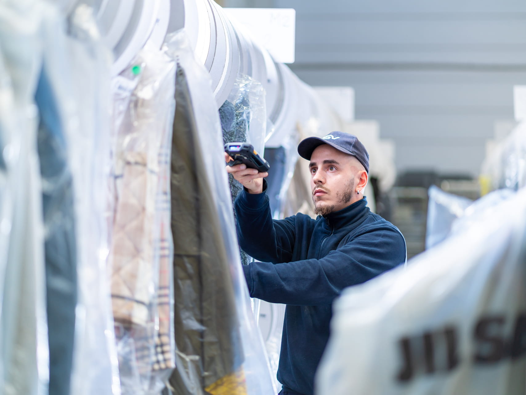 logistique textile